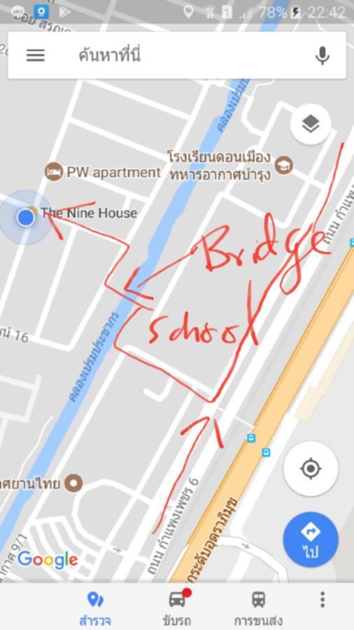 The Nine House Hostel Bangkok Luaran gambar